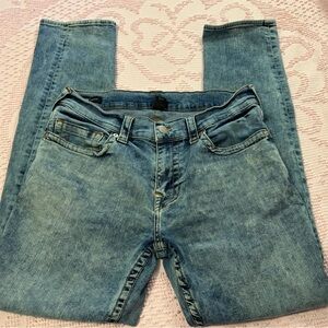 True Religion Light Blue Straight Jeans